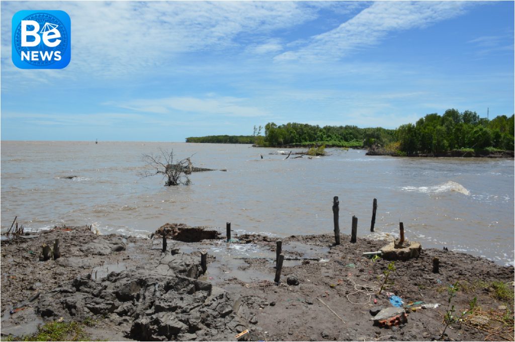 カマウ省：土砂災害防止のための堤防建設に7,000億VNDを請求1
