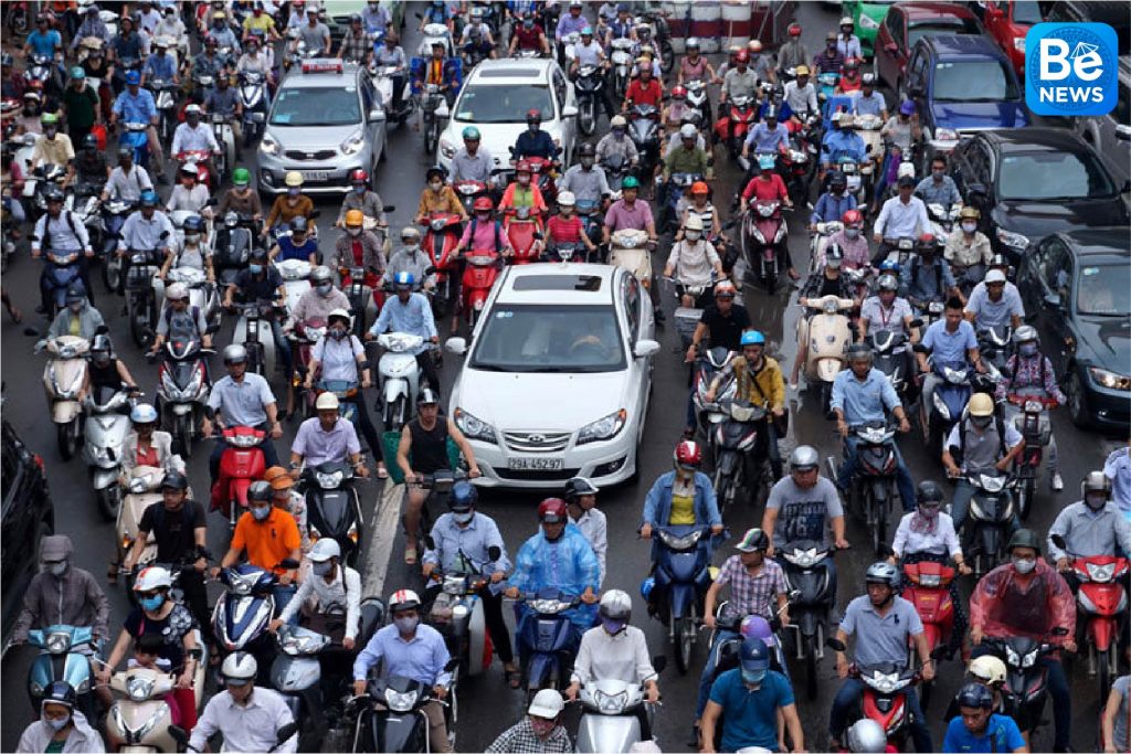 HCMC市はオートバイの排気ガスをコントロールしたい