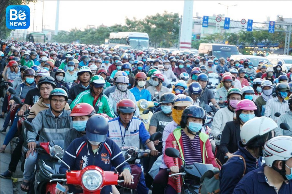 HCMC市はオートバイの排気ガスをコントロールしたい1