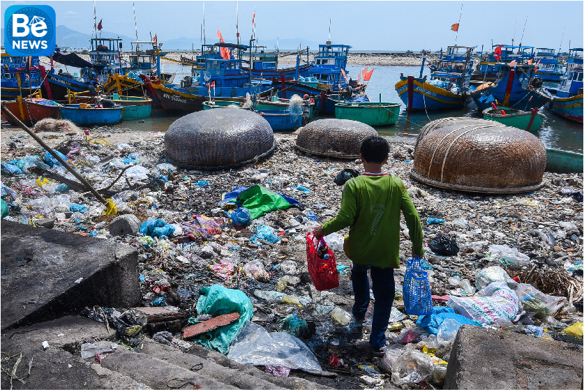 ベトナムは観光地でプラスチックゴミゴミを無しに目指しています9